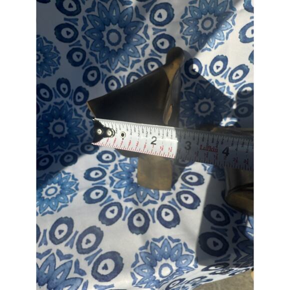 Art Deco Set 2 Vintage pair Dolby Cashier Brass Bird Bookends Korea Heavy - Picture 6 of 14